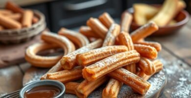 receta como hacer churros