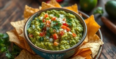 receta de guacamole tradicional