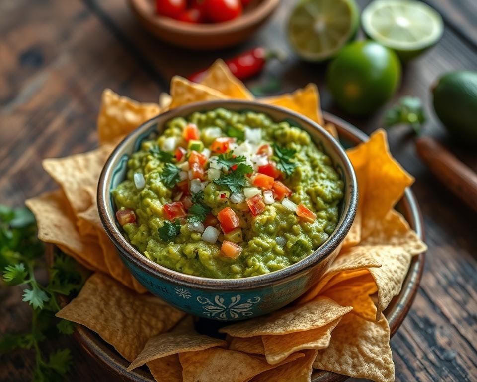 receta de guacamole tradicional