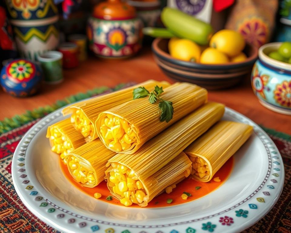 receta tamal de elote